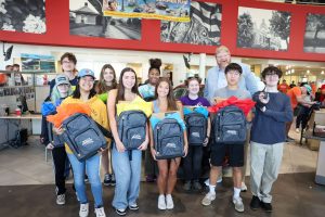 top ten students at Pass and Go event